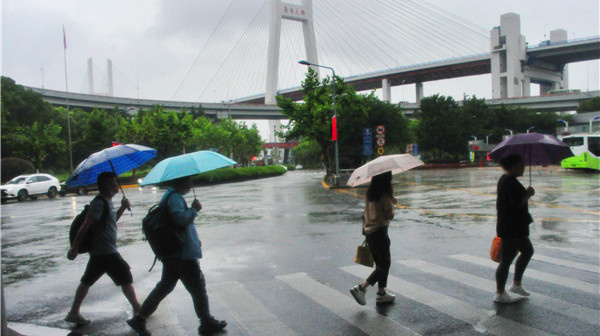 上海今天有雨或雨夹雪  双休日均有雨 