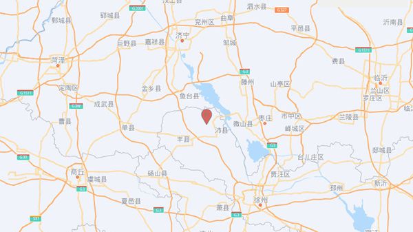 江苏徐州市沛县发生2.8级地震，震源深度10千米