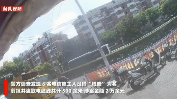 视频 | 通讯电缆不翼而飞 竟是内鬼监守自盗