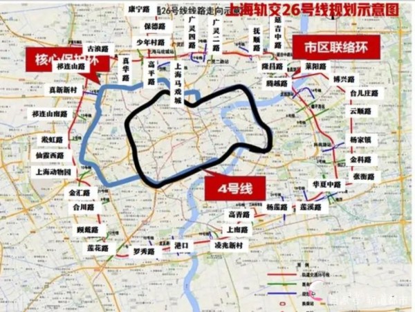 全国最长地铁环线！56站！上海地铁26号线要来了！快看看经过你家附近吗？