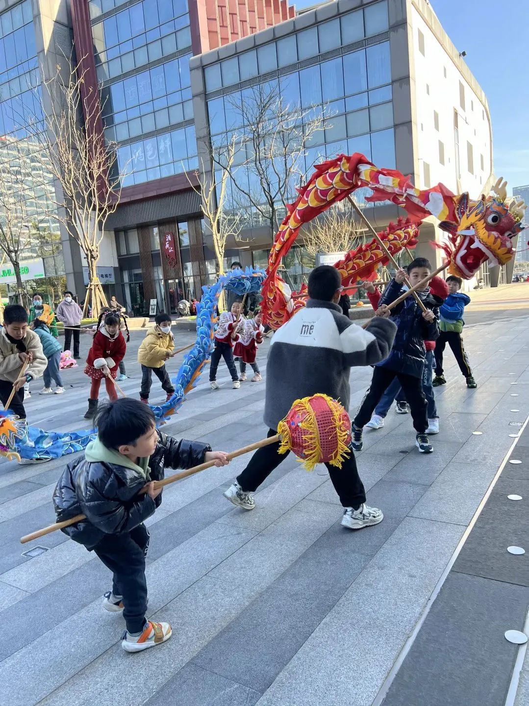 半岛·体育新春舞龙狮亲子家庭乐享年味之旅(图6)