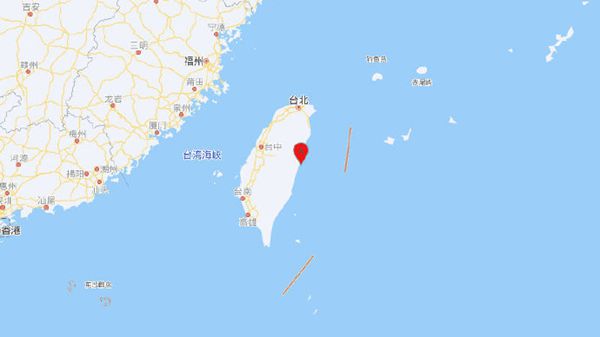 中国台湾花莲县海域发生7.3级地震 福州厦门震感强烈