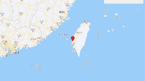 台湾嘉义县发生4.3级地震