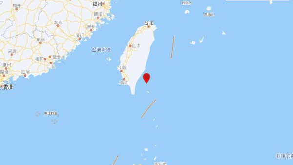 台湾台东县海域发生4.5级地震 震源深度10千米