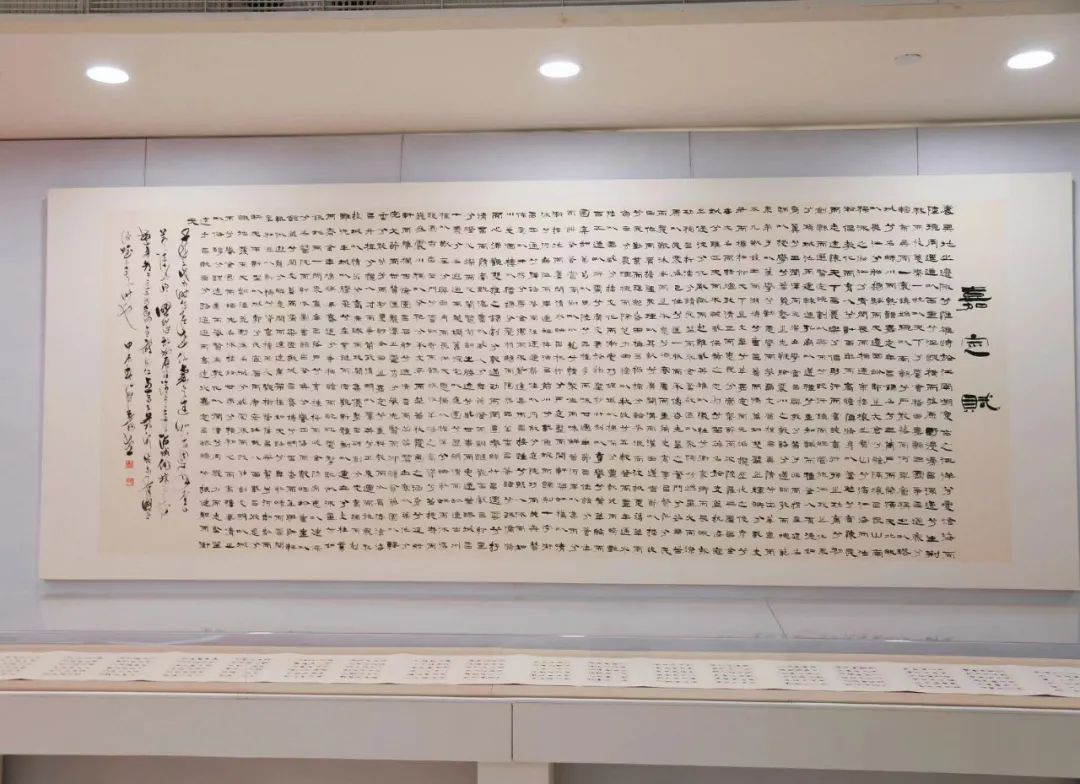 孙敏捐赠书法作品展开幕!多幅书法作品等你来欣赏_上海嘉定_新民网