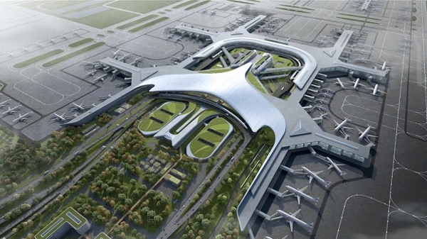 浦东机场四期扩建工程今开工 建成后2030年浦东机场年旅客吞吐量1.3亿人次