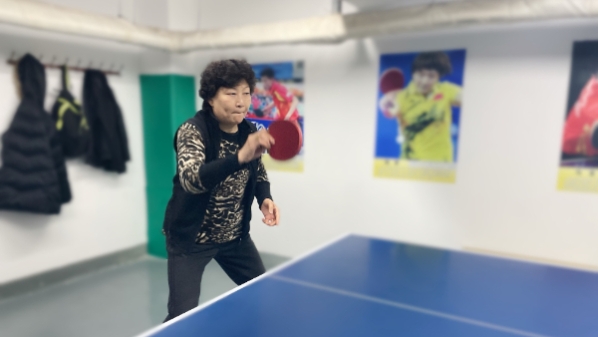 居民王阿姨提交一条人民建议  曹杨就新增了一间乒乓球房