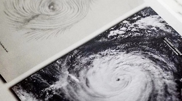 致敬人类的力量 上海气象博物馆明公益发行“中国首张台风眼手绘图”数字藏品