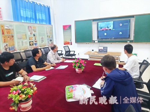上海群益职校与泽普技校联合开展援疆远程师资培训活动