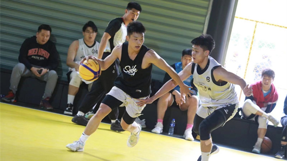 2022年上海社区健康运动会3V3篮球比赛举行