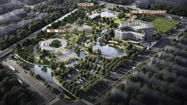 建筑会“呼吸”，普陀区首个“零碳公园”预计上半年竣工