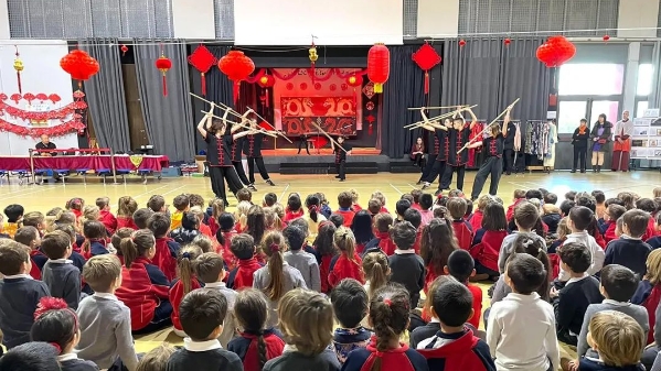 雅典圣凯瑟琳国际学校举办“中国春节日”活动