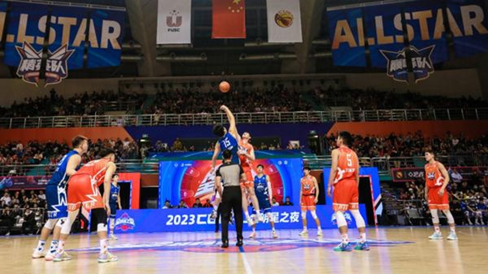 中国大学生篮球联赛全明星之夜闪耀重庆