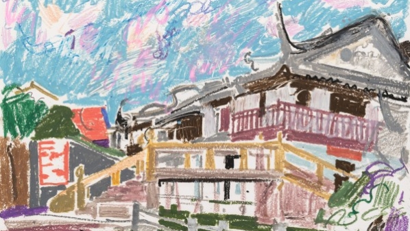 全国油画名家在上海用新颜色新材料创作纸本