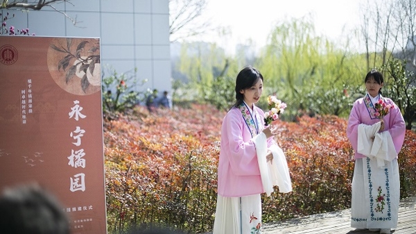 樱桃河畔飘橘香 华东师大与台州共建永宁橘园