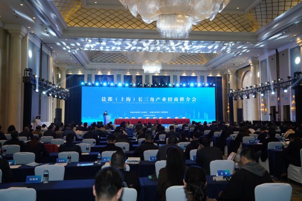 签约19个项目总投资73亿元盐都在沪举办长三角产业招商推介会