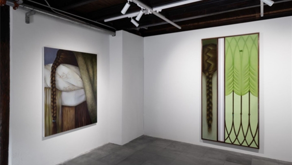 褶皱隐喻记忆，雪竹轩迎来法国90后油画家亚洲首展