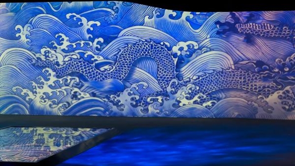 “蛟龙出海”数字非遗承艺展在沪开幕，以科技之力呈献国风美学盛宴