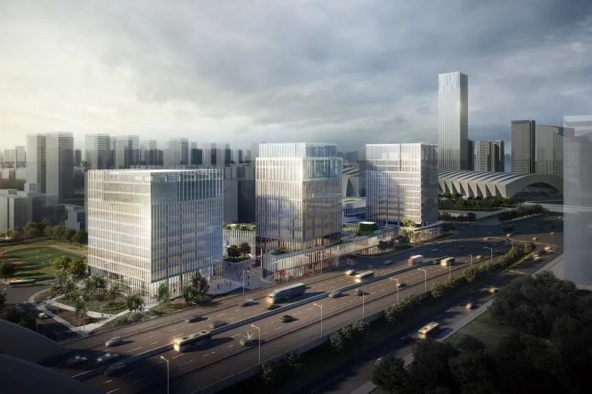 “前滩源”加快建设,又一地标实现主体结构封顶_浦东发布_新民网