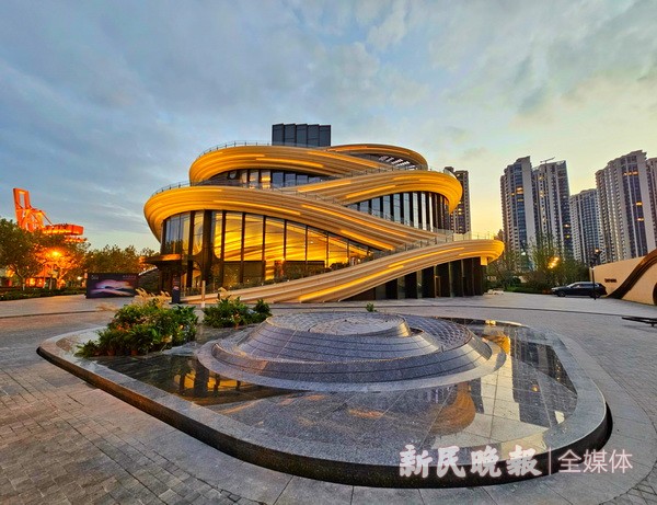 一座艺术新地标亮相徐汇滨江_新民印象_新民网