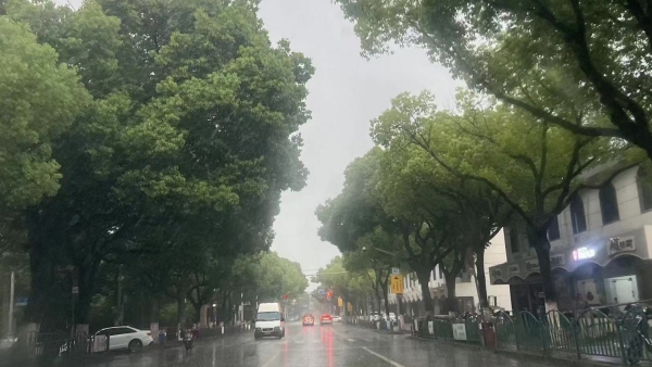 上海发布暴雨蓝色预警 启动防汛防台Ⅳ级响应行动