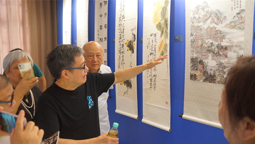 “海上无派——当代文人书画展”开幕，作家跨界用画笔表达文人精神