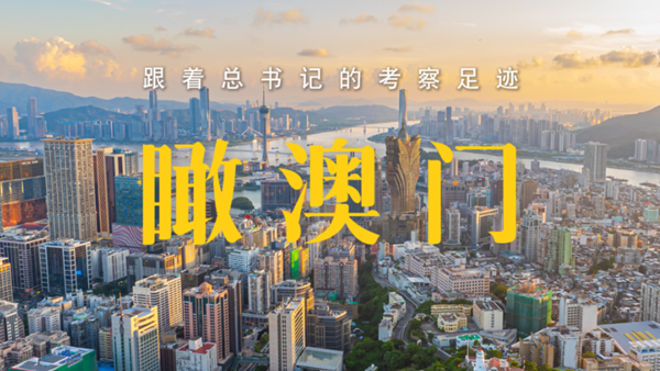 跟着总书记的考察足迹｜瞰澳门