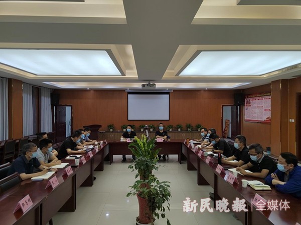 上海援疆叶城分指召开全体党政干部会议