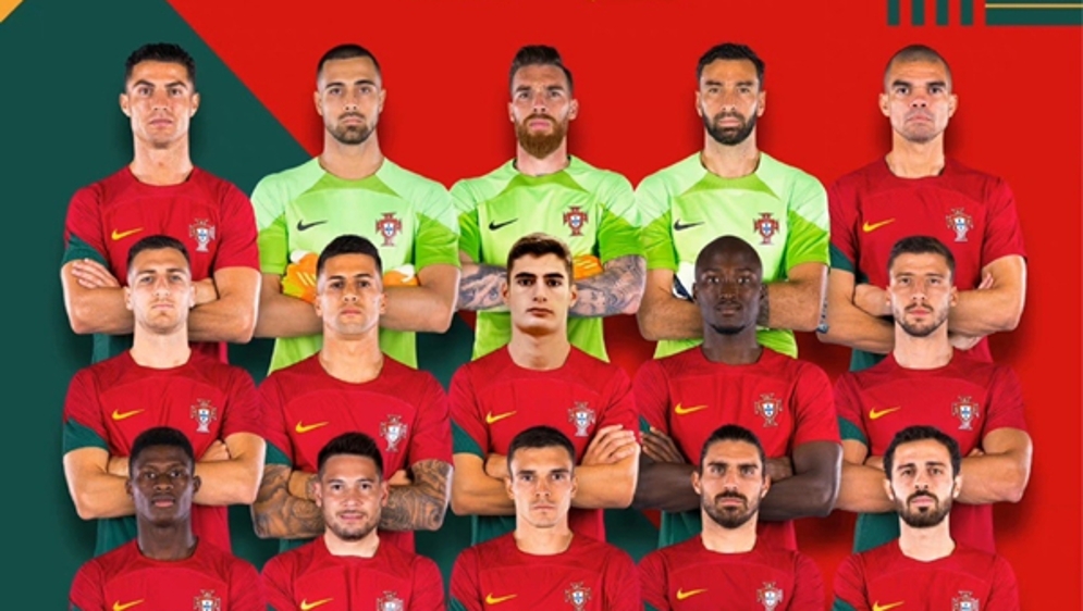 C罗领衔！葡萄牙队官宣世界杯豪华阵容