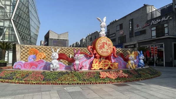 青浦各商场贺新春，春节氛围感拉满了