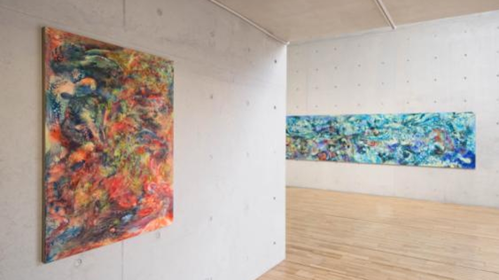 90后艺术家露西·布尔在龙美术馆捕捉抽象的能量