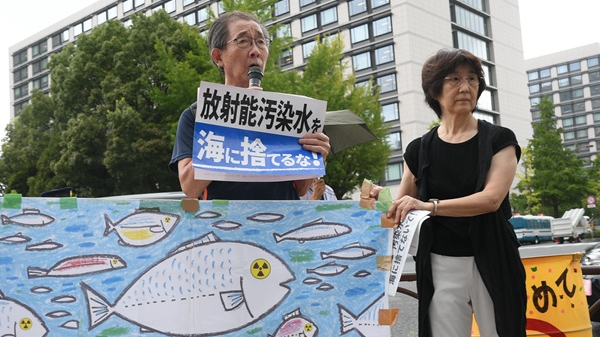 福岛核污染水今天排入海洋 各界抗议声浪汹涌而至