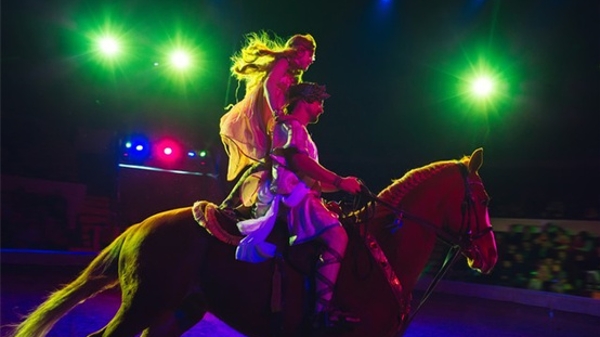 俄罗斯举办“无国界”国际马戏艺术节