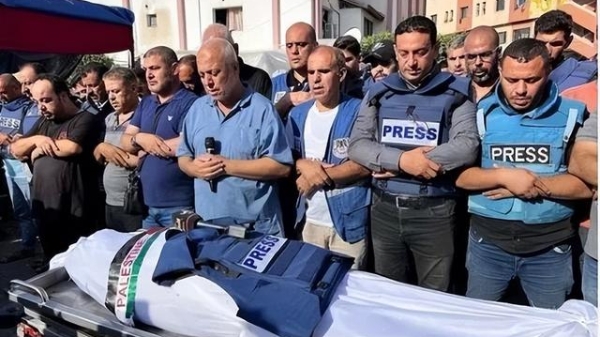 已有48名记者和媒体人丧生加沙