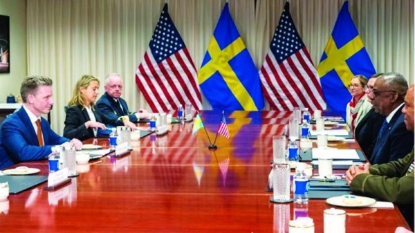 美军可自由进入瑞典军事基地