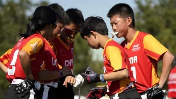 腰旗橄榄球——青少年国际锦标赛在美国奥兰多举行