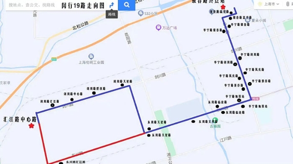 3月15日起，闵行这2条公交线路调整走向