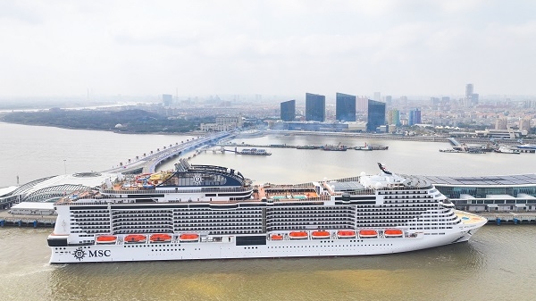 “亚洲旗舰”MSC荣耀号邮轮正式开启上海母港首航