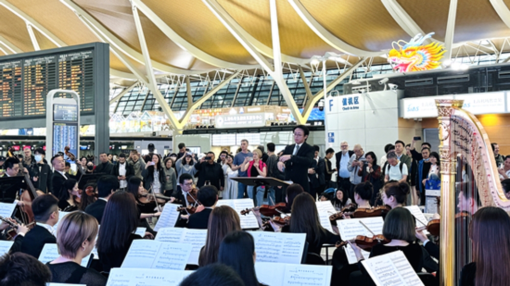 打响上海文化品牌丨当机场化身音乐厅，被交响乐“带飞”的感觉，不一般！