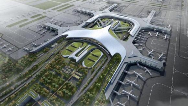浦东机场四期扩建飞行区主体工程开工