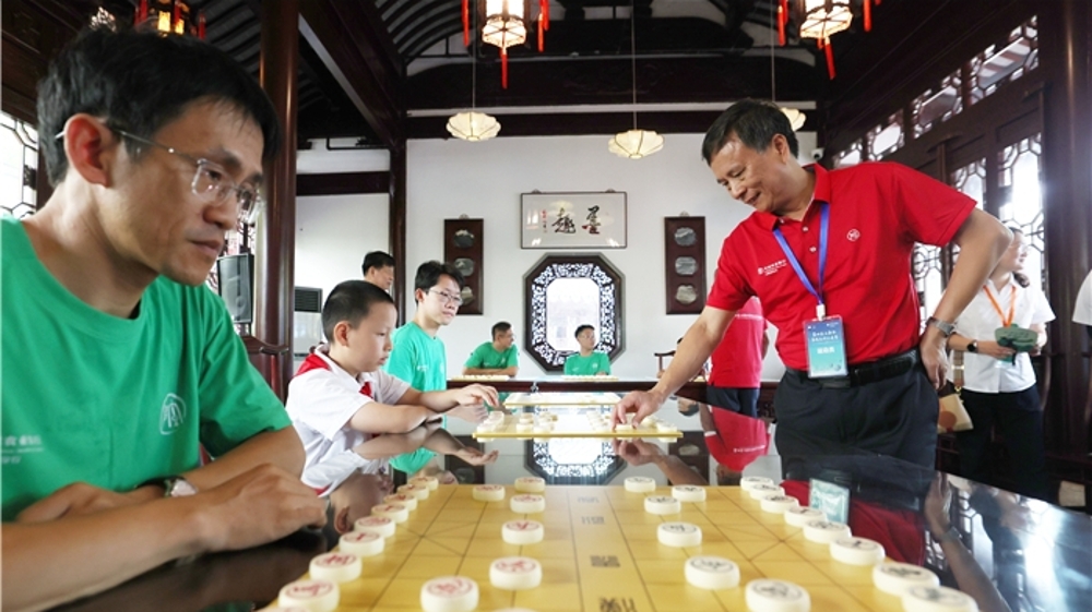 与特大面对面，向偶像学几招！参与“上海杯”的棋友也太幸福啦→