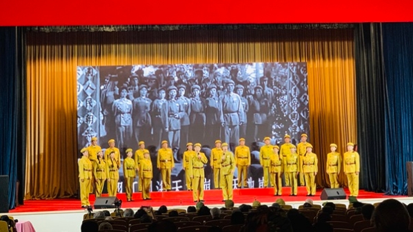 上海中国人民志愿军纪念馆举办纪念抗美援朝出兵74周年活动