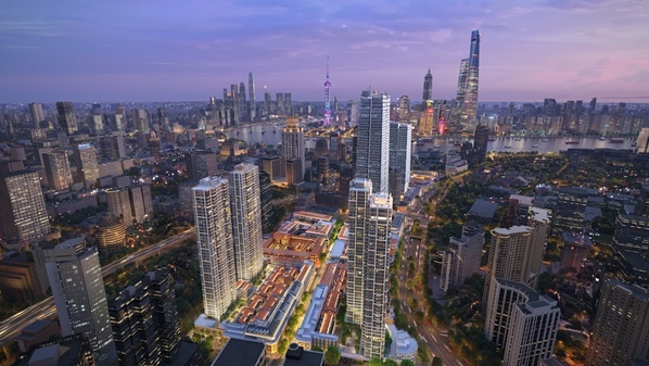 “骑楼历史风貌街区”叠加“城市中央活动中心” 嘉里金陵路项目首期地块崭露头角