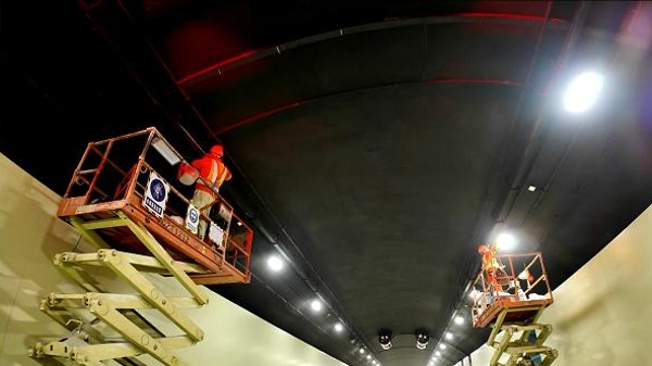 上海第18条黄浦江越江隧道建设进入尾声 预计年内具备通车条件