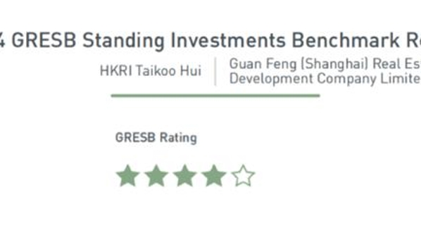 打造绿色商业生态圈，上海这家商场荣获GRESB四星评级