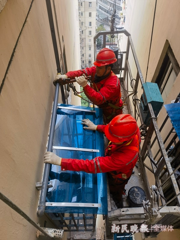 上海首个成片高层建筑燃气外墙立管敷设改造项目今日完工  七栋40年房龄高楼燃气管“上新”