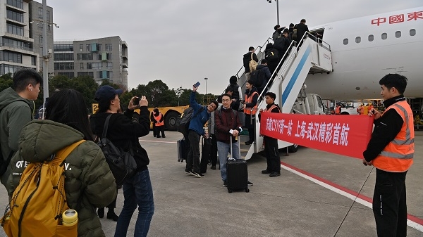 东航C919今起执飞“上海—武汉”空中快线