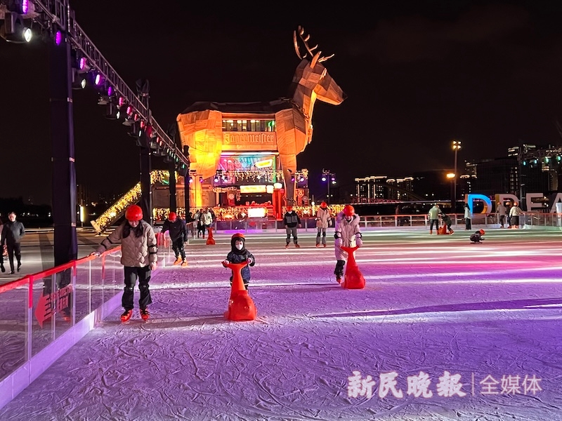 视频丨夜赏公园光影秀 犹如人在画中游