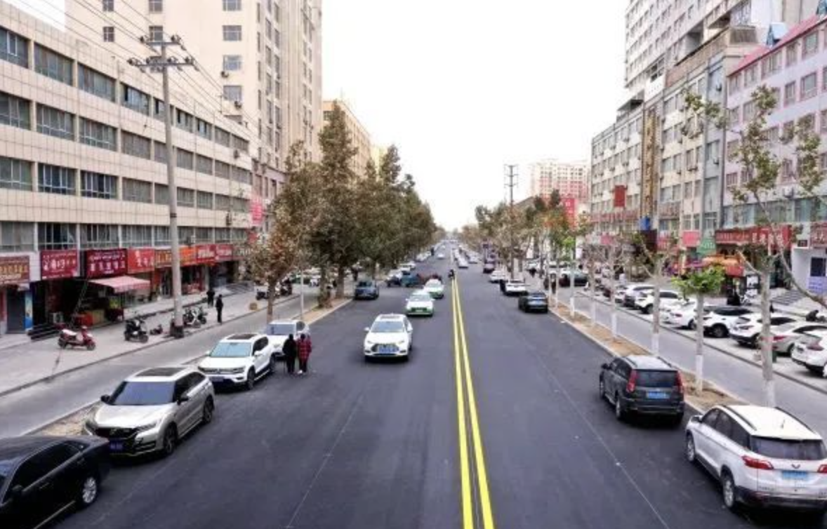 对口援建惠民生 莎车道路改造“焕”新颜